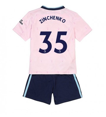 Arsenal Oleksandr Zinchenko #35 Tredjedraktsett Barn 2022-23 Kortermet (+ Korte bukser)